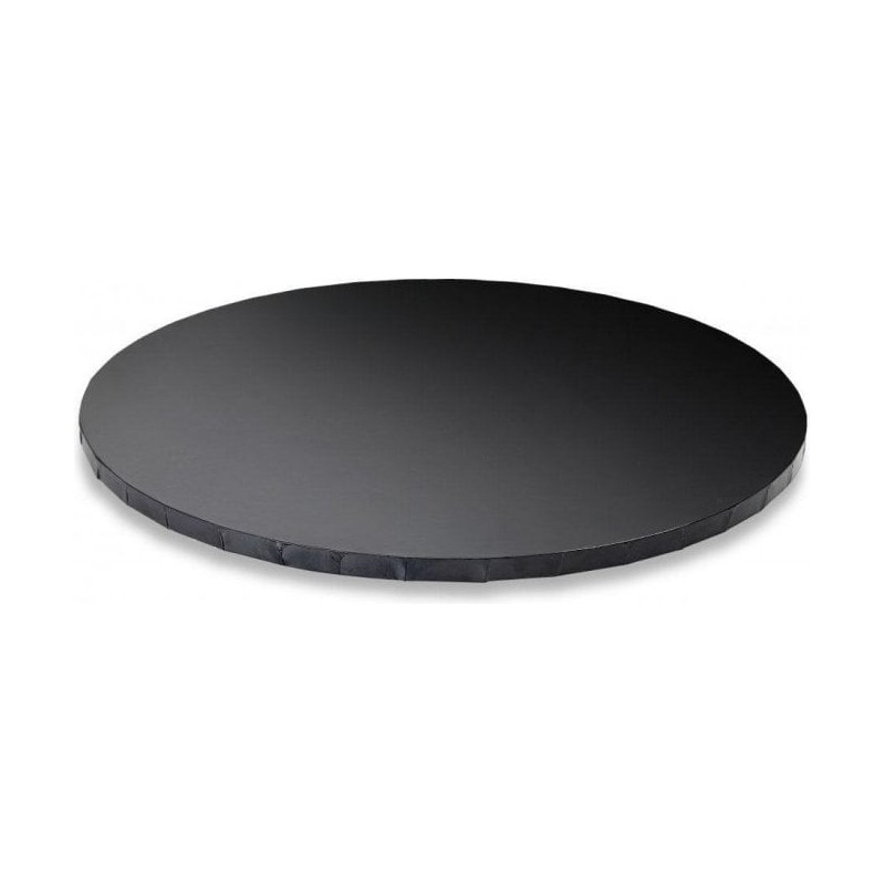 Cake Board TONDO Nero Decora - h 1,2 cm / Ø assortiti - Decora in vendita su Sugarmania.it