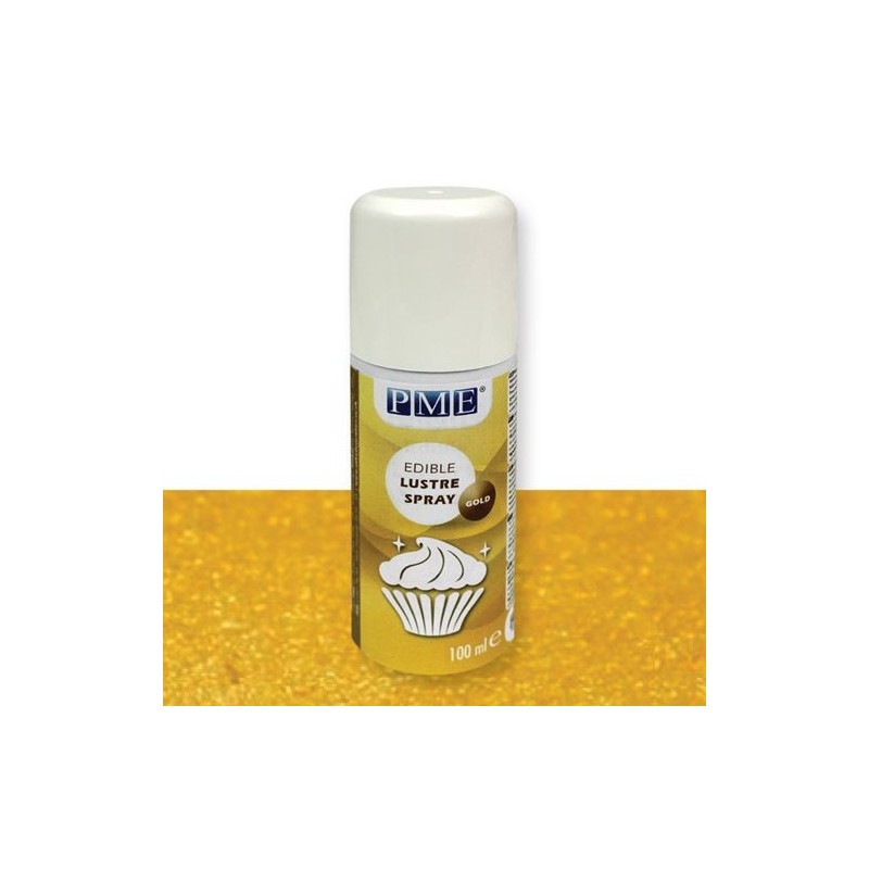 Spray oro alimentare PME 100 ml - PME in vendita su Sugarmania.it