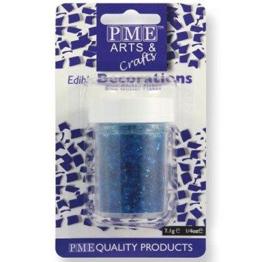 Glitter commestibile PME 7 grammi Blu - PME in vendita su Sugarmania.it