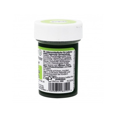 Colorante alimentare in pasta Lime Crush PME 25 g - PME in vendita su Sugarmania.it