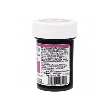Colorante alimentare in pasta Plum Pink PME 25 g - PME in vendita su Sugarmania.it