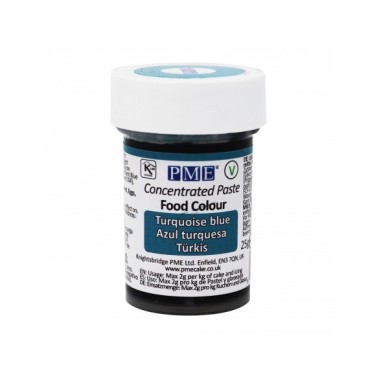 Colorante alimentare in pasta Turquoise Blue PME 25 g - PME in vendita su Sugarmania.it