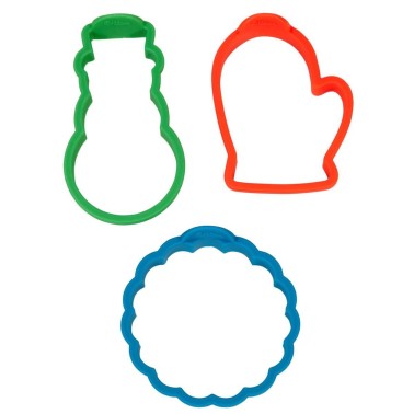 Set 3 formine natalizie per pancake Wilton - Wilton in vendita su Sugarmania.it