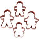 Set 4 tagliapasta Wilton gingerbread family - Wilton in vendita su Sugarmania.it