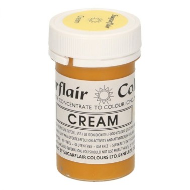 Sugarflair Paste Colours - TATRANIL CREAM - 25g - Sugarflair in vendita su Sugarmania.it