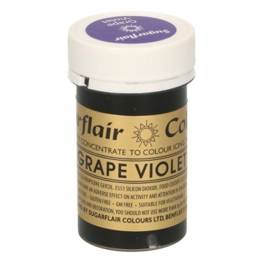 Sugarflair Paste Colour GRAPE VIOLET, 25 - Sugarflair in vendita su Sugarmania.it