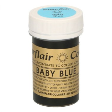 Sugarflair Paste Colour BABY BLUE, 25gr. - Sugarflair in vendita su Sugarmania.it