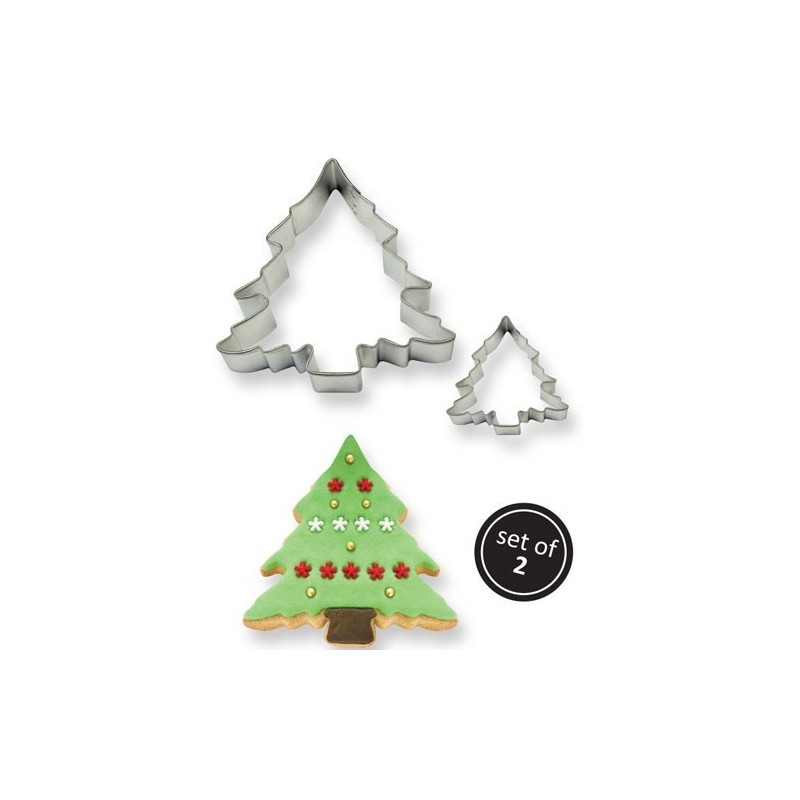 Set 2 cutter albero di Natale PME - PME in vendita su Sugarmania.it