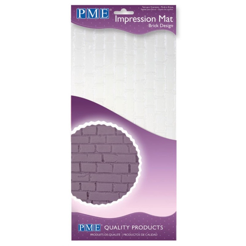 Tappetino PME Impressione Brick/ Muro - PME in vendita su Sugarmania.it