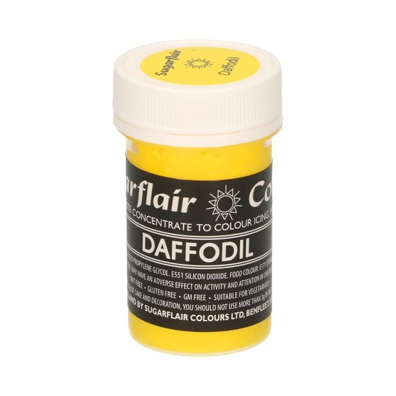 Sugarflair Daffodil Pastel Paste Colour - 25g - Sugarflair in vendita su Sugarmania.it