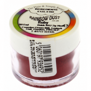 Plain&Simple - Ruby - Rainbow Dust in vendita su Sugarmania.it
