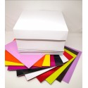Offerta 10 scatole più 10 tavolette colorate 25 x 25  - Sugarmania in vendita su Sugarmania.it