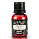 Food Paint Metalic Red - Rainbow Dust in vendita su Sugarmania.it