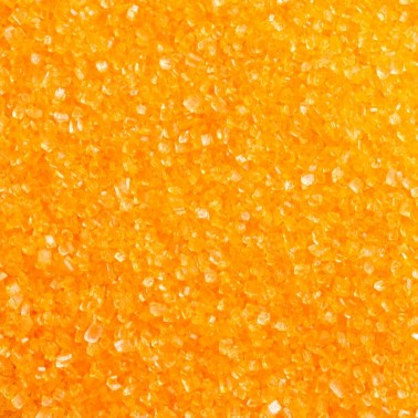 Zucchero glitterato arancio Decora 100g - Decora in vendita su Sugarmania.it