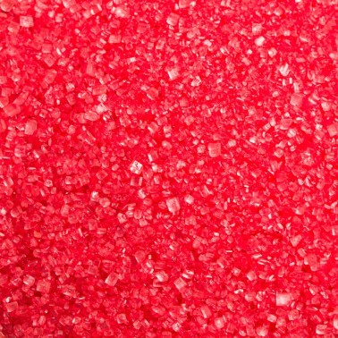 Zucchero glitterato rosso Decora 100g - Decora in vendita su Sugarmania.it