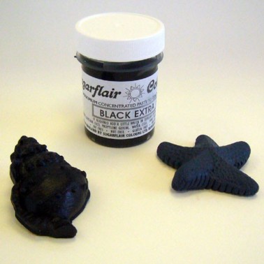 Sugarflair Paste Colours - Spectral Black Extra - 42g  - Sugarflair in vendita su Sugarmania.it