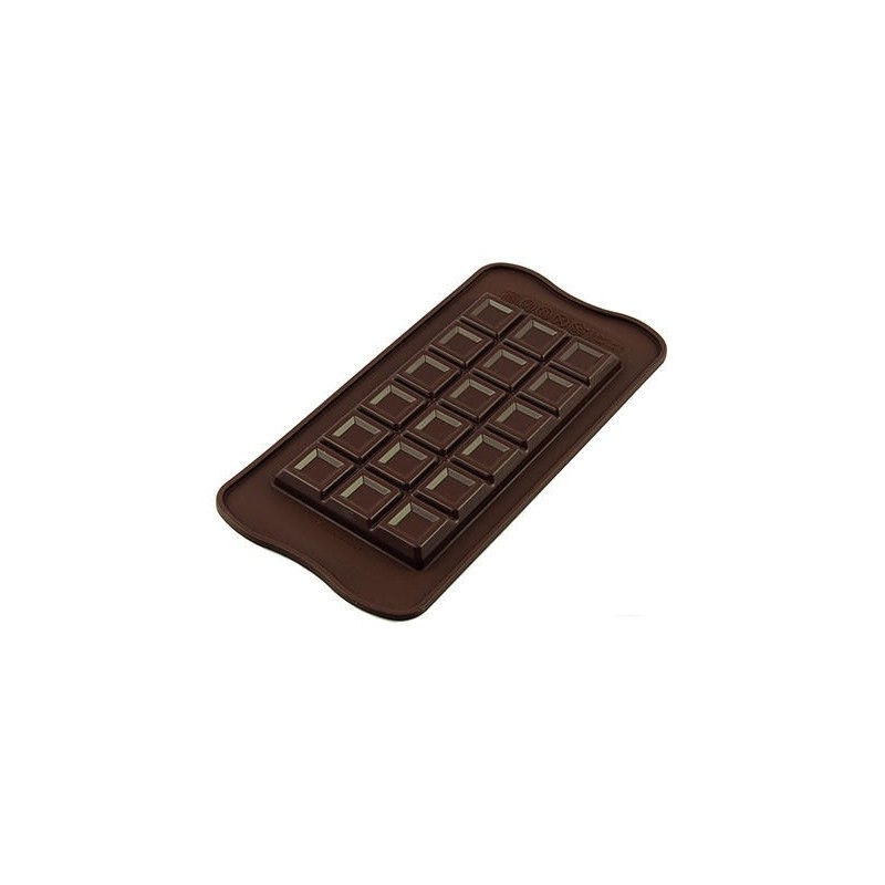 Stampo in silicone per cioccolatini Tablette Choco Bar Silikomart - Silikomart in vendita su Sugarmania.it