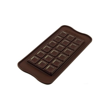 Stampo in silicone per cioccolatini Tablette Choco Bar Silikomart - Silikomart in vendita su Sugarmania.it