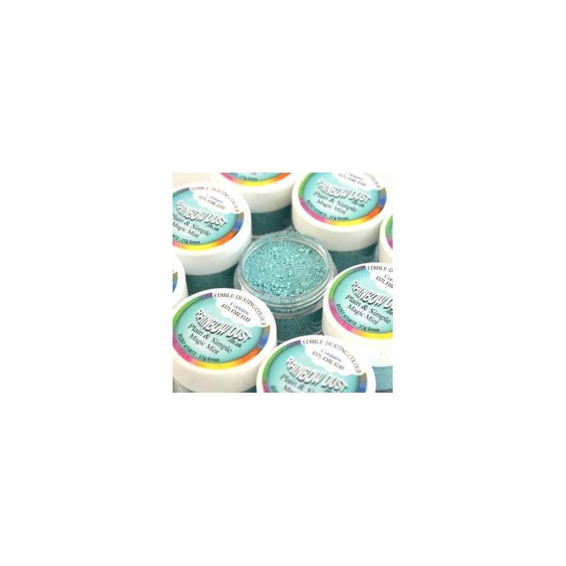 Plain&Simple - Magic Mint - Rainbow Dust in vendita su Sugarmania.it
