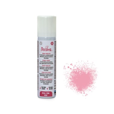 Spray rosa perlato Decora 75 ml - Decora in vendita su Sugarmania.it