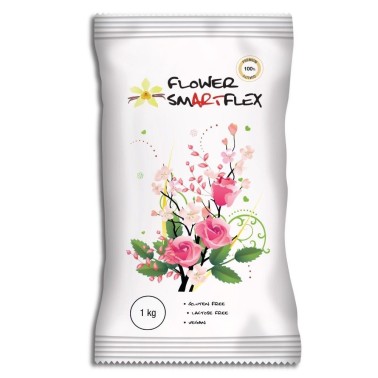 Pasta di zucchero per fiori SmartFlex flower 1 kg - SmartFlex in vendita su Sugarmania.it