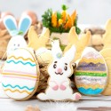 Tagliapasta coniglio e uovo decorato Decora - Decora in vendita su Sugarmania.it