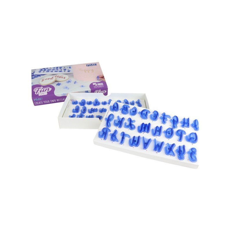 Stampi lettere Pme a impressione Fun Fonts - PME in vendita su Sugarmania.it