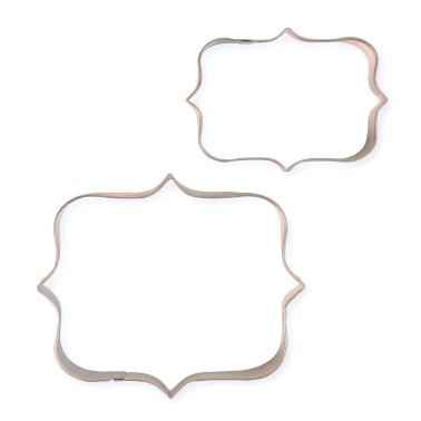 Set 2 cutter placca stile 1 PME - PME in vendita su Sugarmania.it