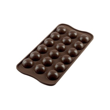 Stampo in silicone per cioccolatini Choco Goal Silikomart - Silikomart in vendita su Sugarmania.it