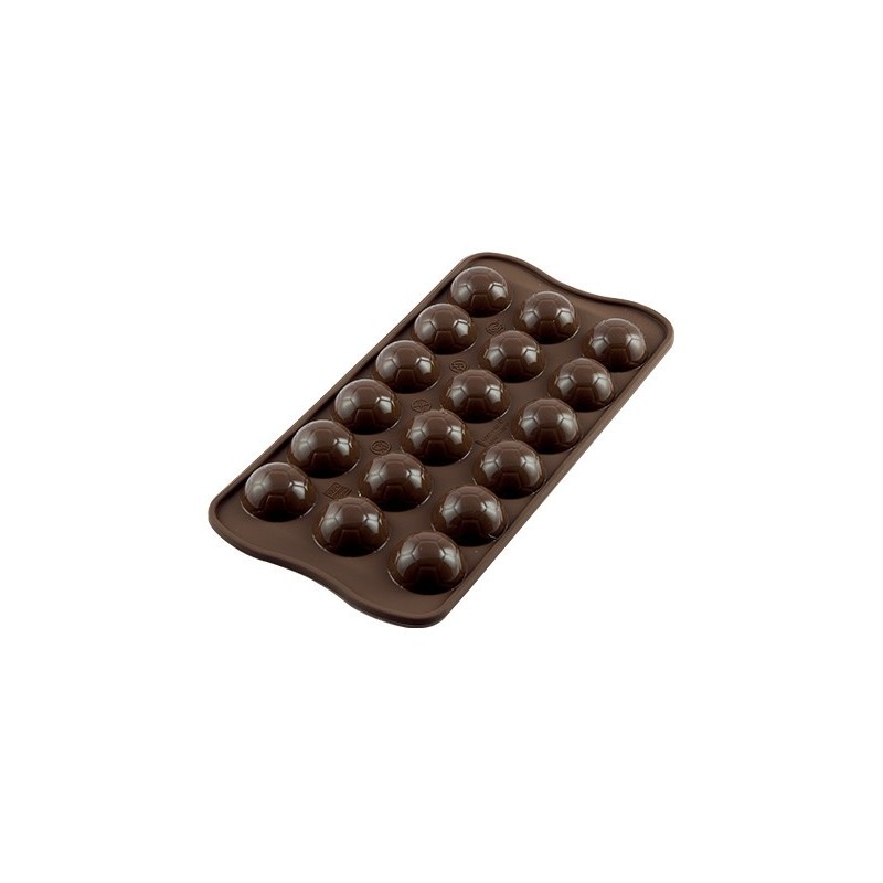 Stampo in silicone per cioccolatini Choco Goal Silikomart - Silikomart in vendita su Sugarmania.it