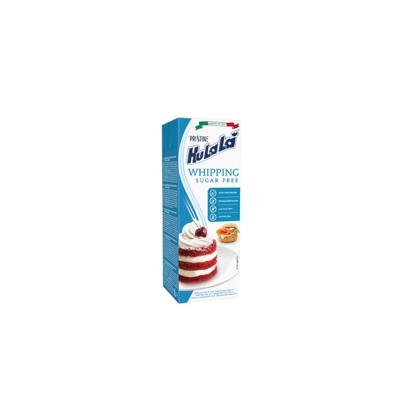 Crema vegetale da montare senza zucchero Pristine Hulalà 1l - Pristine Hulalà in vendita su Sugarmania.it