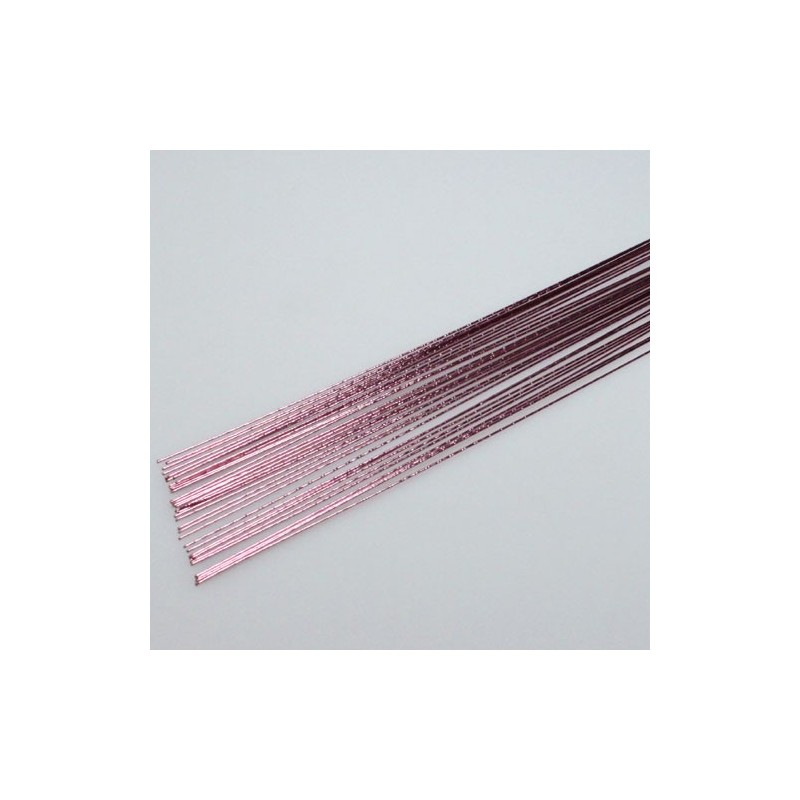 Culpitt floreal wire Metallic Pale Pink 24 gauge - Culpitt in vendita su Sugarmania.it
