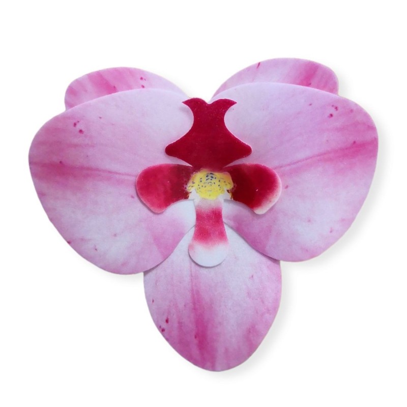 Orchidea rosa 10 pezzi fiore in cialda - Terezie Jirsova in vendita su Sugarmania.it