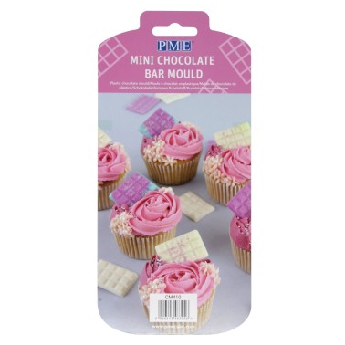 Mini stampo barretta di cioccolato PME - PME in vendita su Sugarmania.it
