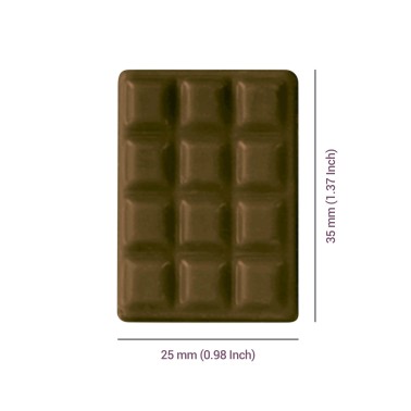Mini stampo barretta di cioccolato PME - PME in vendita su Sugarmania.it