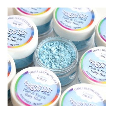 Plain&Simple - Baby Blue - Rainbow Dust in vendita su Sugarmania.it