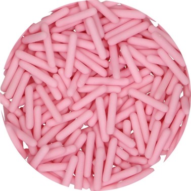 Bastonicini matt rosa XL Funcakes 70 g - Funcakes in vendita su Sugarmania.it