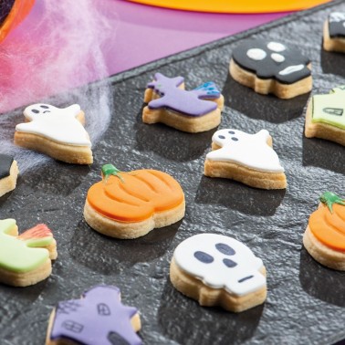 Set 6 tagliapasta Mini Halloween Decora - Decora in vendita su Sugarmania.it