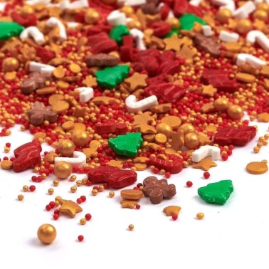 Happy Sprinkles Santa's Favourite 180 g - Happy Sprinkles in vendita su Sugarmania.it