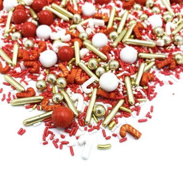 Happy Sprinkles Holly Jolly 180 g - Happy Sprinkles in vendita su Sugarmania.it