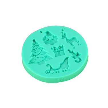 Stampo in silicone Natale -  in vendita su Sugarmania.it