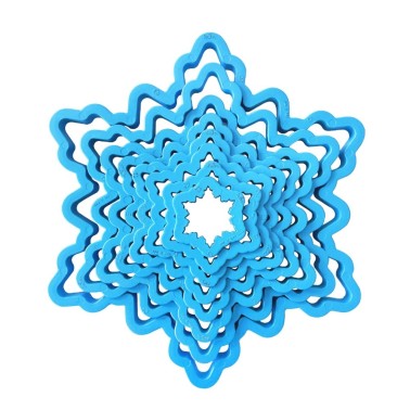 Kit tagliapasta albero stella di ghiaccio Decora 8 pezzi - Decora in vendita su Sugarmania.it