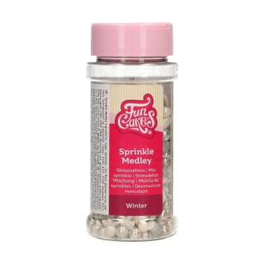 Sprinkle Winter Medley 50 g FunCakes - Funcakes in vendita su Sugarmania.it