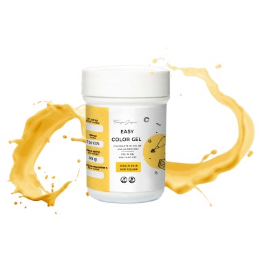 Colorante alimentare Easy color gel giallo sole 35 g - Terezie Jirsova in vendita su Sugarmania.it