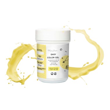 Colorante alimentare Easy color gel giallo chiaro 35 g - Terezie Jirsova in vendita su Sugarmania.it