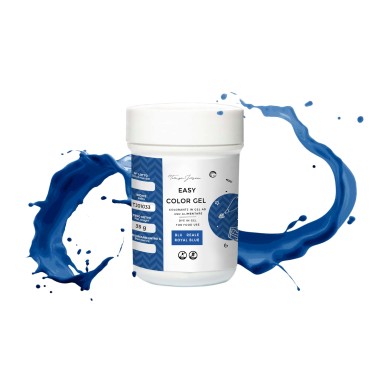 Colorante alimentare Easy color gel blu reale 35 g - Terezie Jirsova in vendita su Sugarmania.it