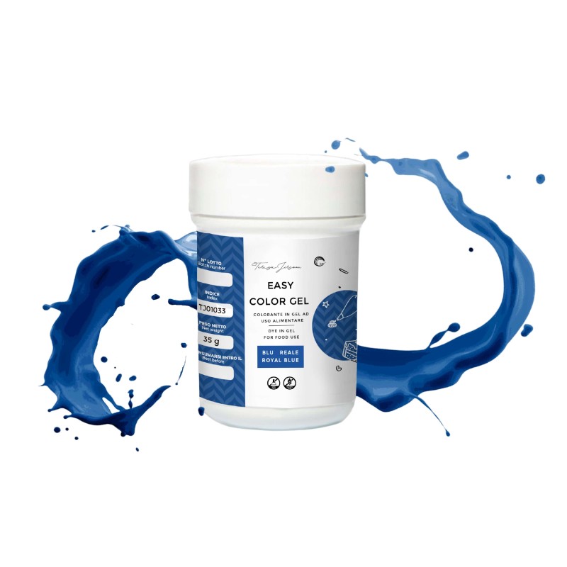 Colorante alimentare Easy color gel blu reale 35 g - Terezie Jirsova in vendita su Sugarmania.it Colorante alimentare Easy color gel blu reale 35 g - Terezie Jirsova in vendita su Sugarmania.it