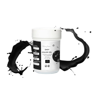 Colorante alimentare Easy color gel nero 35 g - Terezie Jirsova in vendita su Sugarmania.it