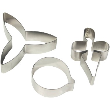 Cutter orchidea Moth Pme 3 pezzi - PME in vendita su Sugarmania.it