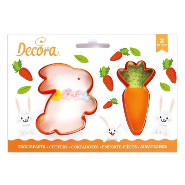 Tagliapasta coniglio e carota Decora -  in vendita su Sugarmania.it
